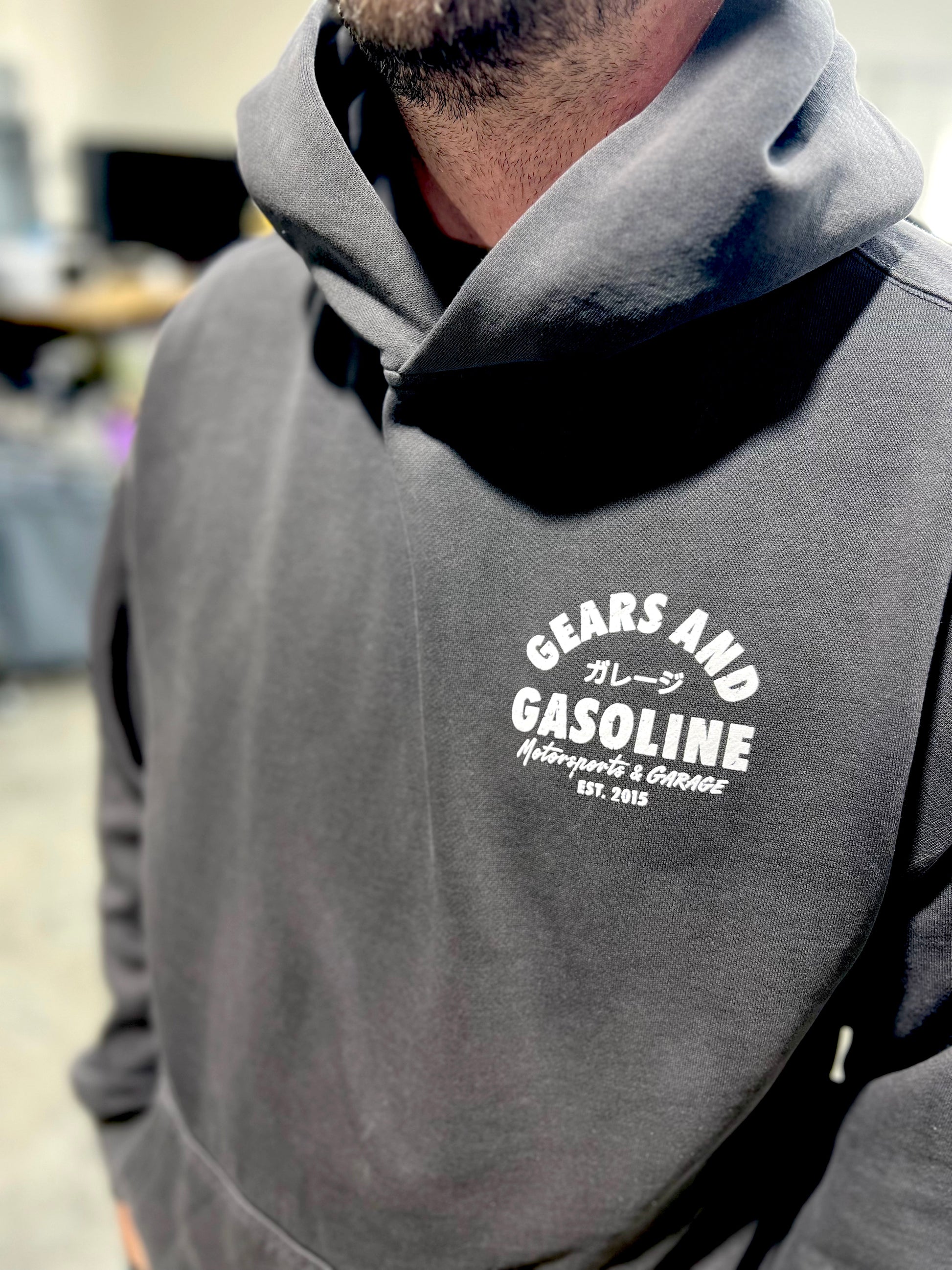 Gears & Gasoline Signature Hoodie – Oil Drip